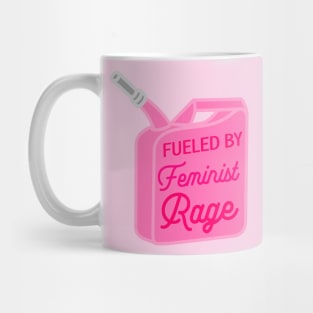 Fueled by Feminist Rage Aesthetic Mug